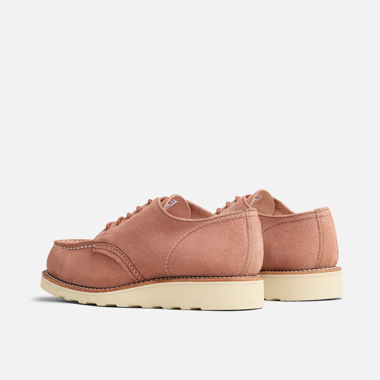 Red Wing Shoes 3609 Moc Oxford in Dusty Rose Abilene Leather