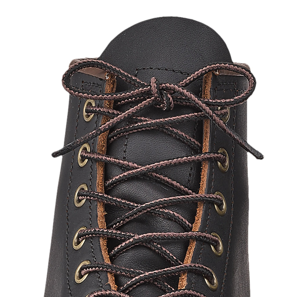 RED WING 48-INCH BRAIDED TASLAN BLACK & BROWN LACE #97158