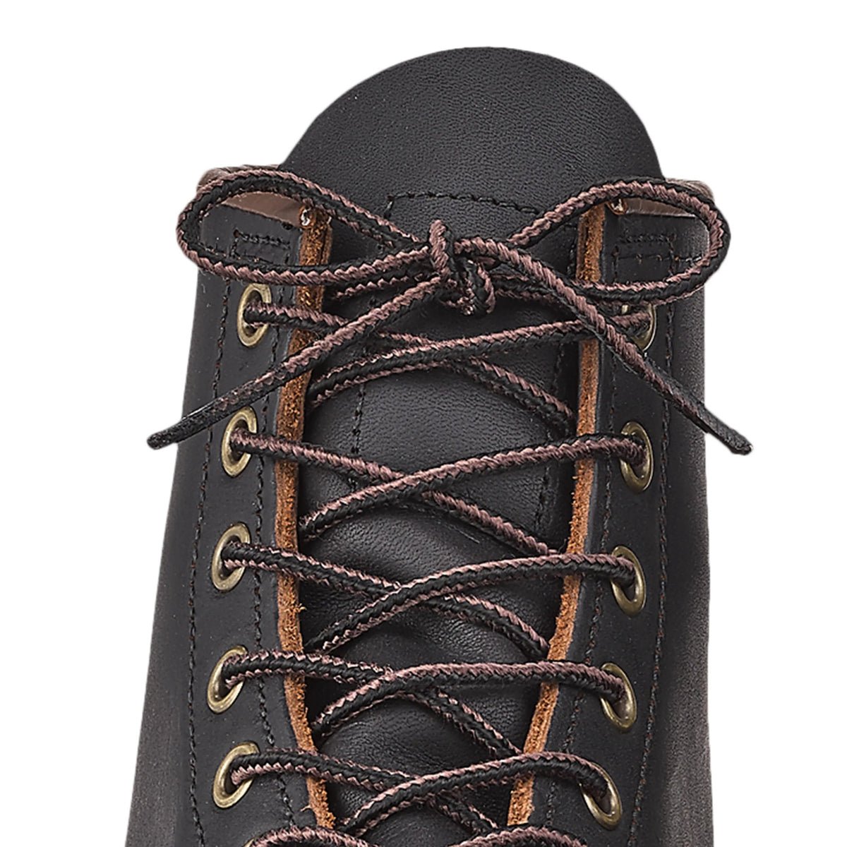 RED WING 48-INCH BRAIDED TASLAN BLACK & BROWN LACE #97158