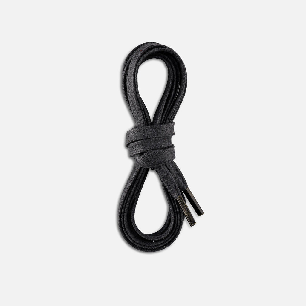 RED WING 60-INCH FLAT WAXED LACE RICH BLACK #93007