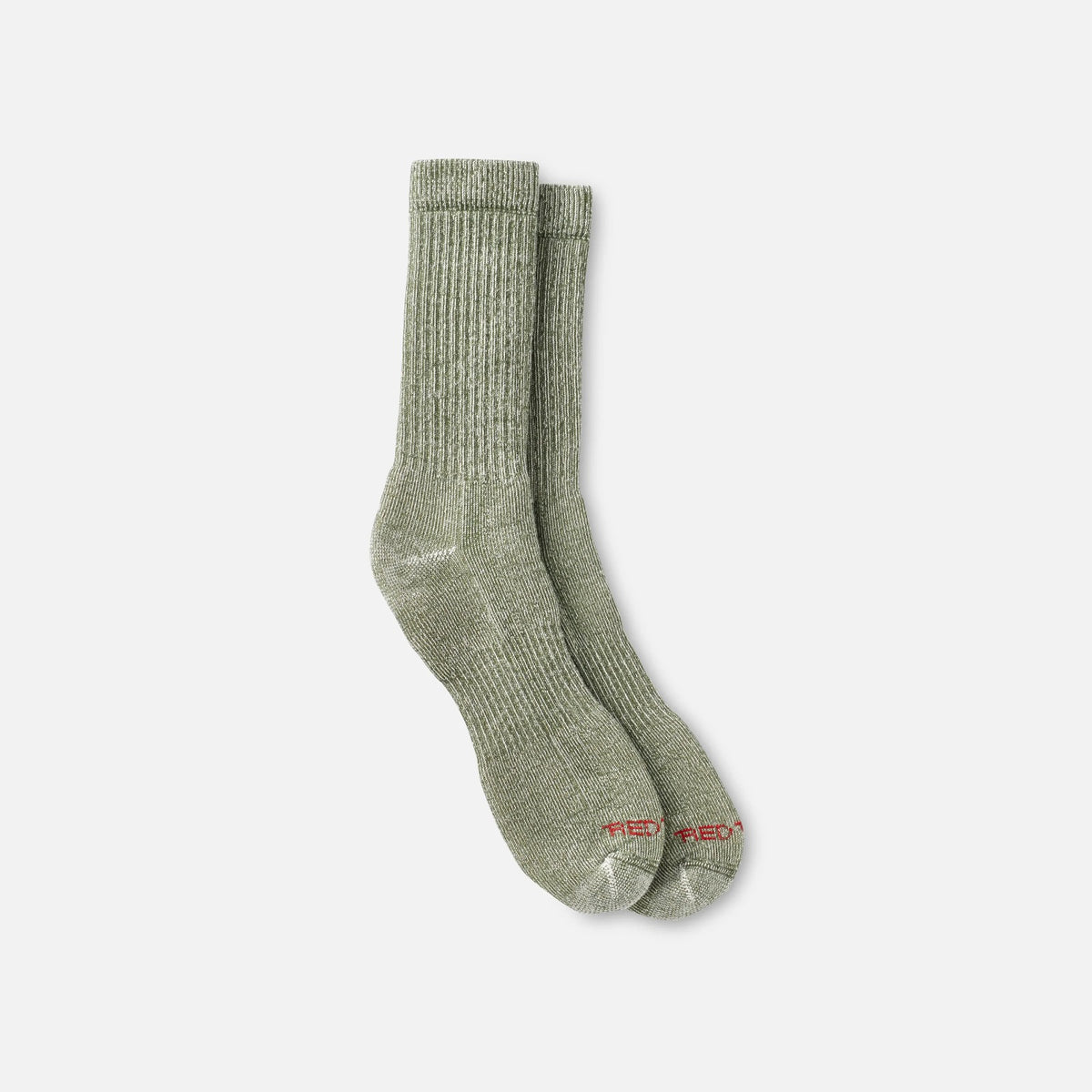 RED WING FULL CREW SOCKS OLIVE MERINO #97664