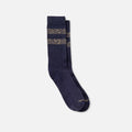 RED WING MERINO WOOL BLEND STRIPED CREW (HER)NAVY/TAN #97676