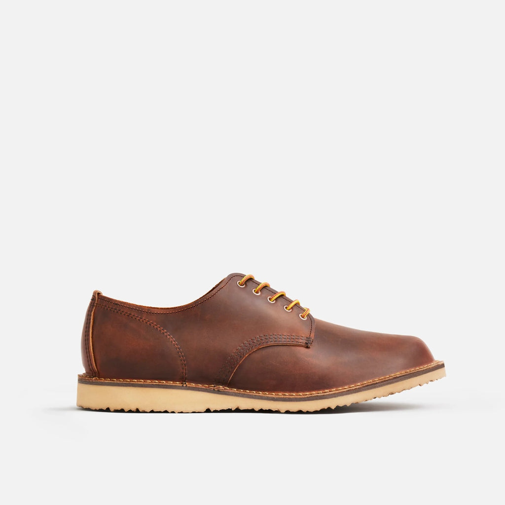 Red Wing Shoes 3604 Weekender Oxford in copper rough & tough leather