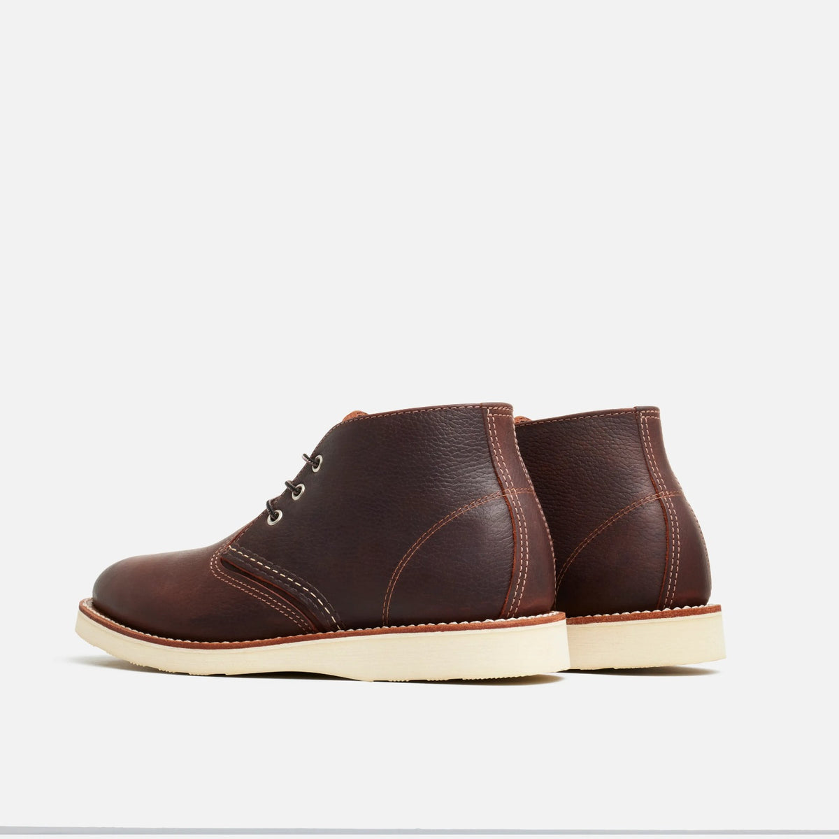 Red Wing Shoes 3141 Work Chukka in briar oil-slick leather