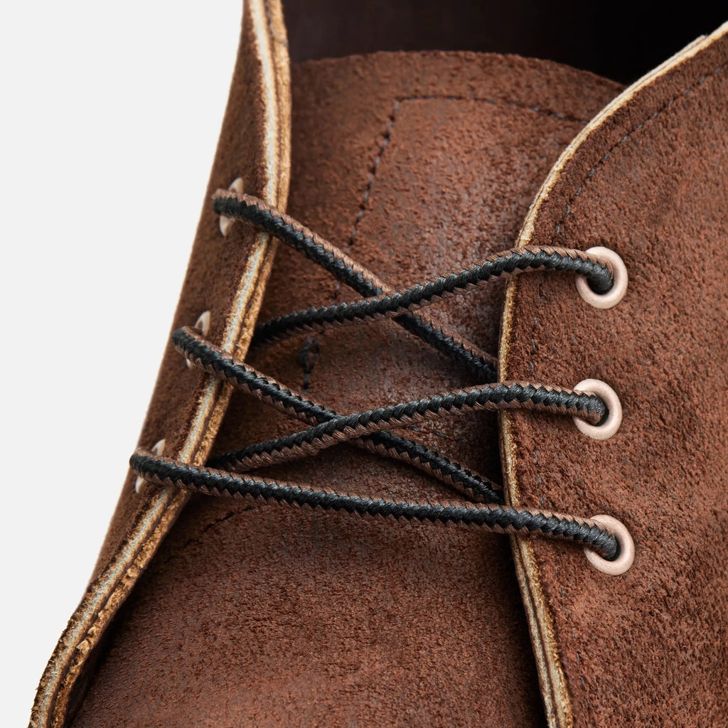 Red Wing Shoes 3315 Work Chukka in chocolate muleskinner leather