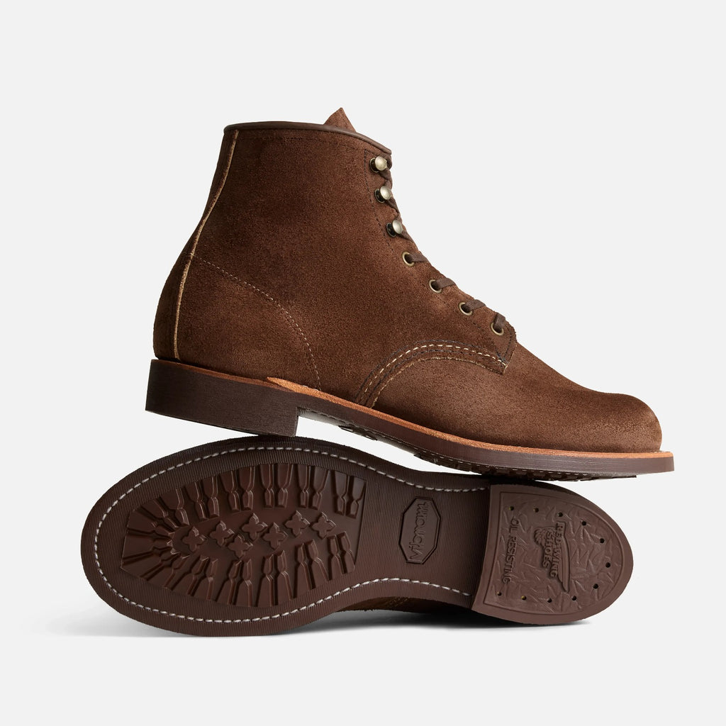 Red Wing Shoes 3339 Blacksmith Men's 6-inch boot in chocolate muleskinner leather