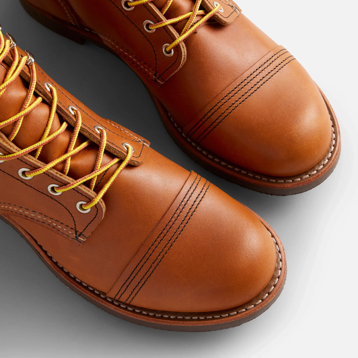 Red Wing Shoes 8000 Iron Ranger Men's 6-inch boot in oro legacy leather